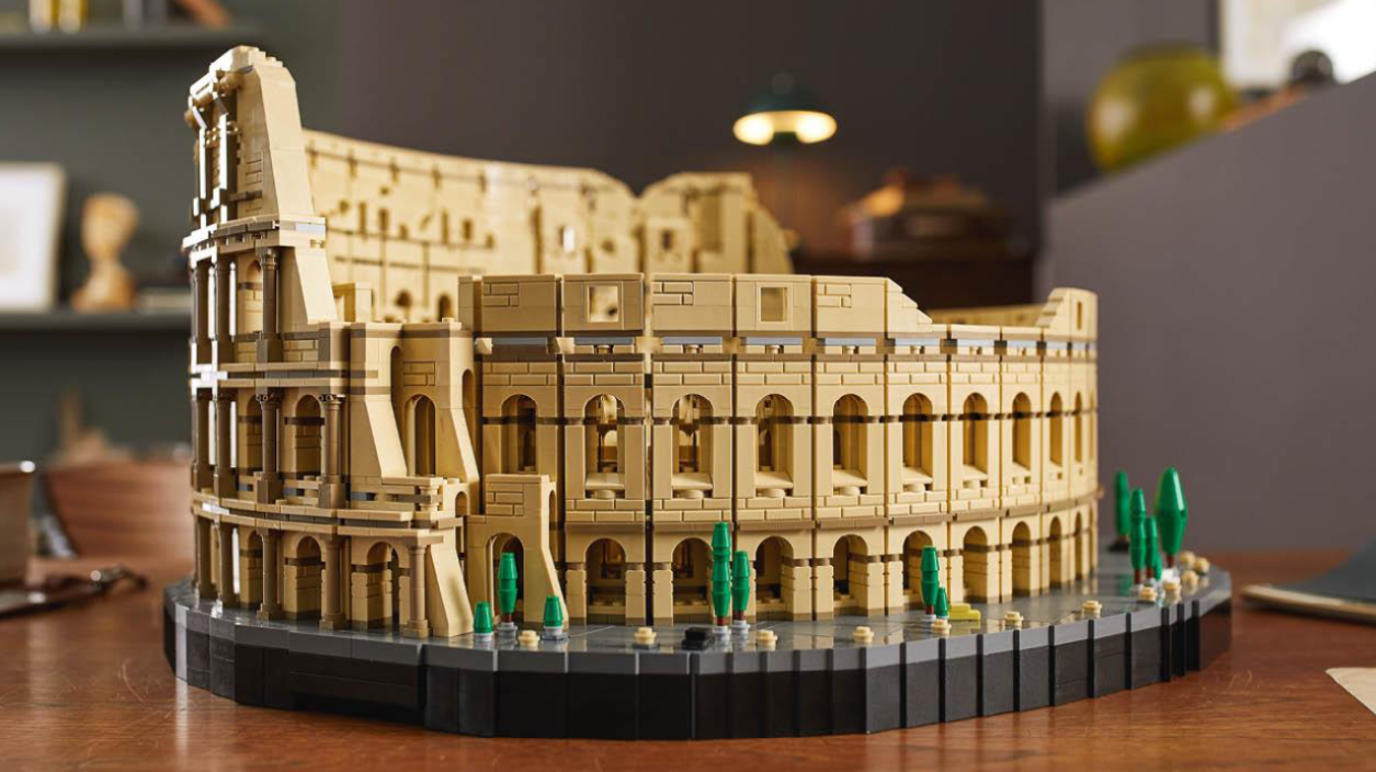 Lego and Mental Health: Roman Colosseum set